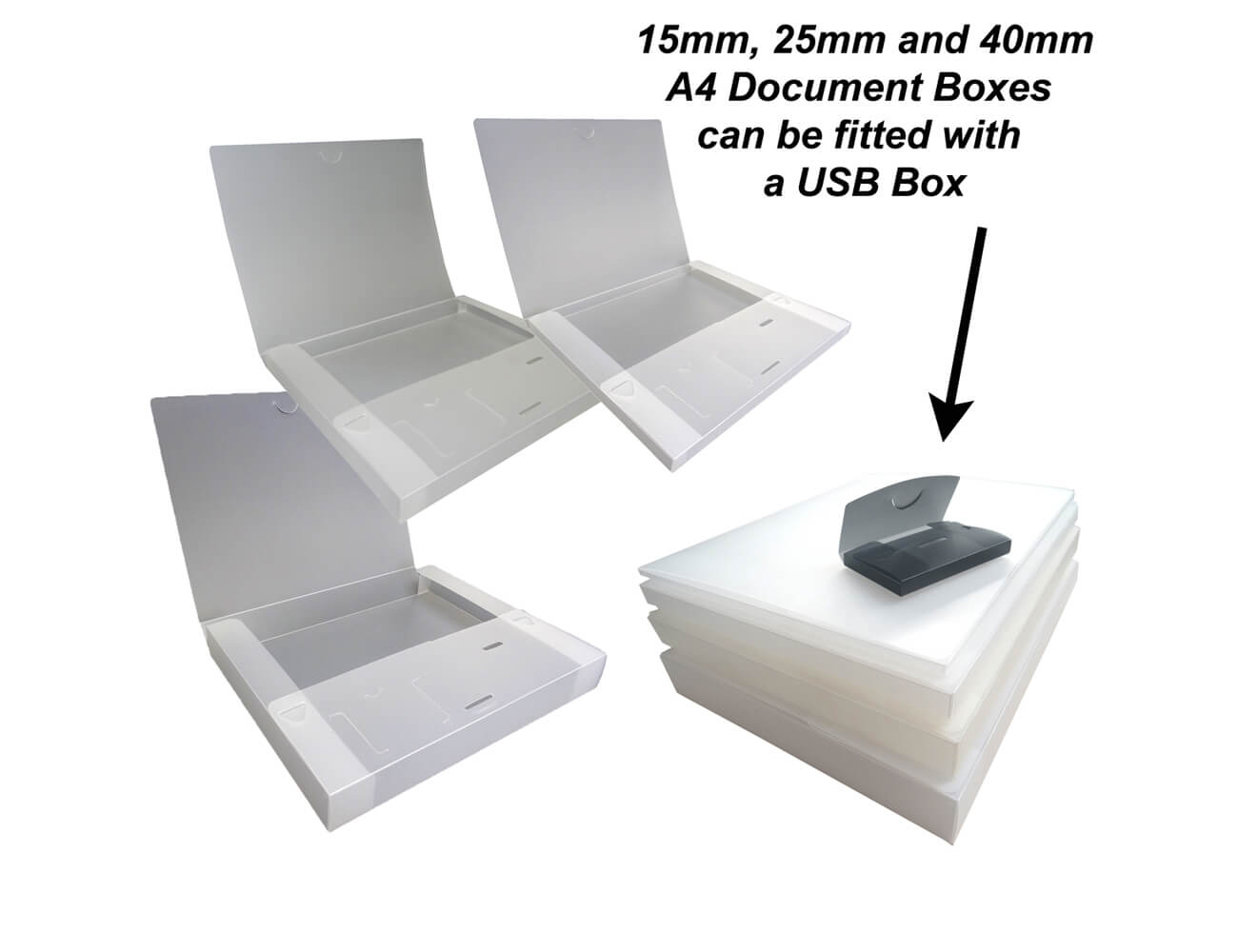A4 Document Box - 245 x 320 mm