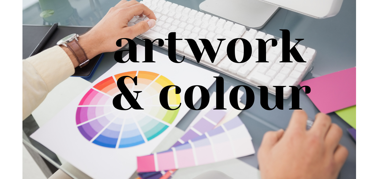 Header image for blog about colour and artwork requirements